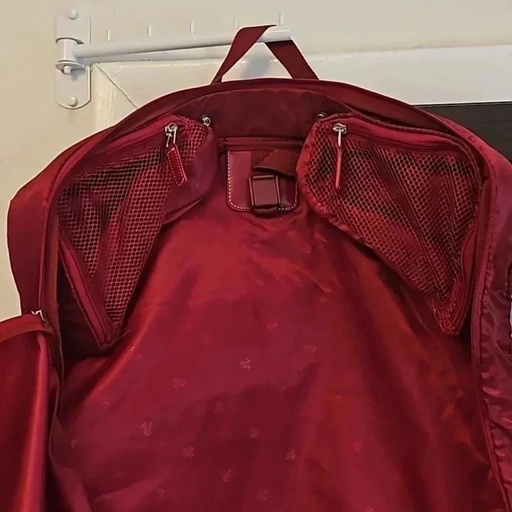 Lauren Ralph Lauren Red Garment Bag